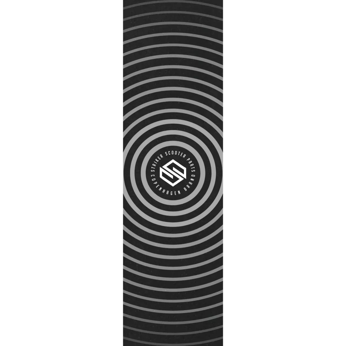 Striker 6.5" Sparkcykel Griptape - Rings Grey
