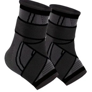 Fotstöd med flexibla band