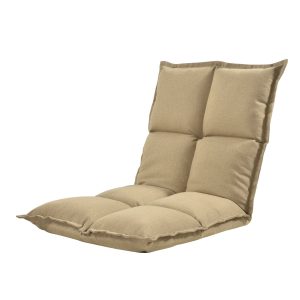 Golvstol justerbar 5 positioner 110x55x11cm metall underrede [en.casa] välj modell