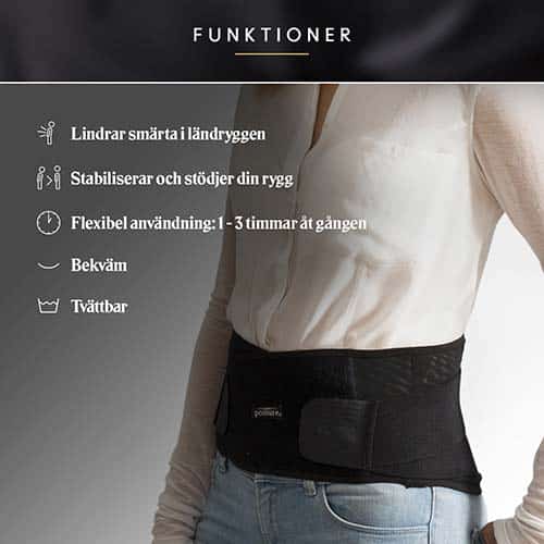 Swedish Posture Stabilize Ryggbälte - Bild 5