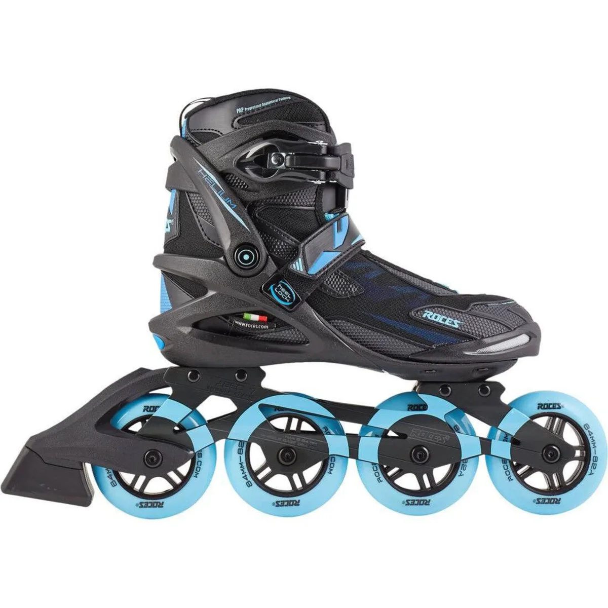 Roces Helium TIF Inliners Kvinnor - Black/Azure - Bild 2