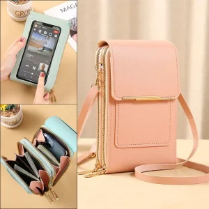 Smart Crossbody Leather Bag™ | Snygg axelremsväska