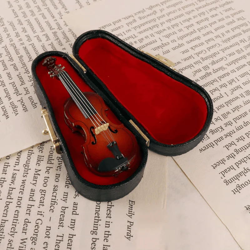 Playable Tiny Violin Figurine™ | Den minsta spelbara fiolen - Bild 4