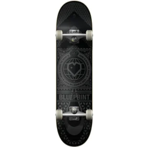 Blueprint Home Heart Complete Skateboard - Svart/Grå