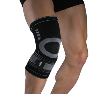 Knäskydd Sport med justerbart bandage (1 par)