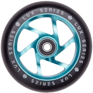 Striker Lux Spoked 110mm Sparkcykel Hjul - Turkos