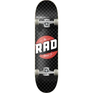 RAD Checkers Progressive komplett skateboard - Svart/Grå